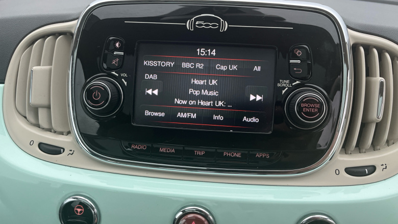 Fiat 500 1.2 Lounge 3dr Petrol Hatchback